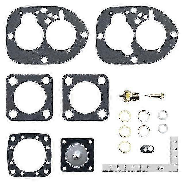 25-26 Compatible Volvo Penta Solex 44PA1 856471 856472 outboard carburetor repair kit
