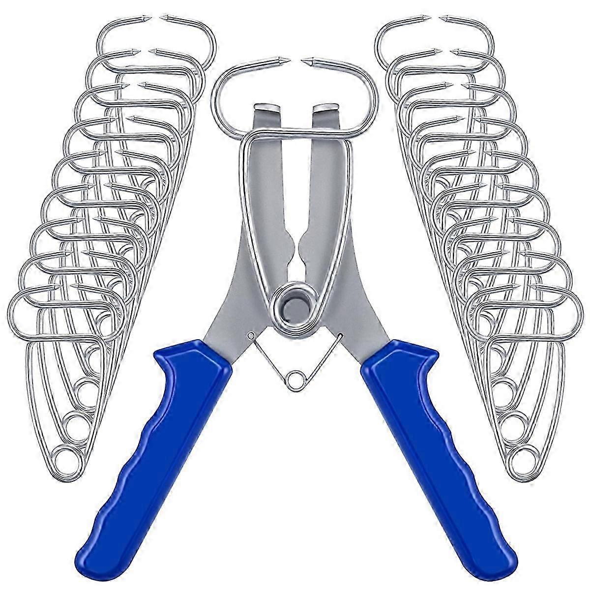 Miter Spring Clamps Kit 20 Miter Clamps with Spring Loaded Pliers for Woodworking Picture Frames Wo