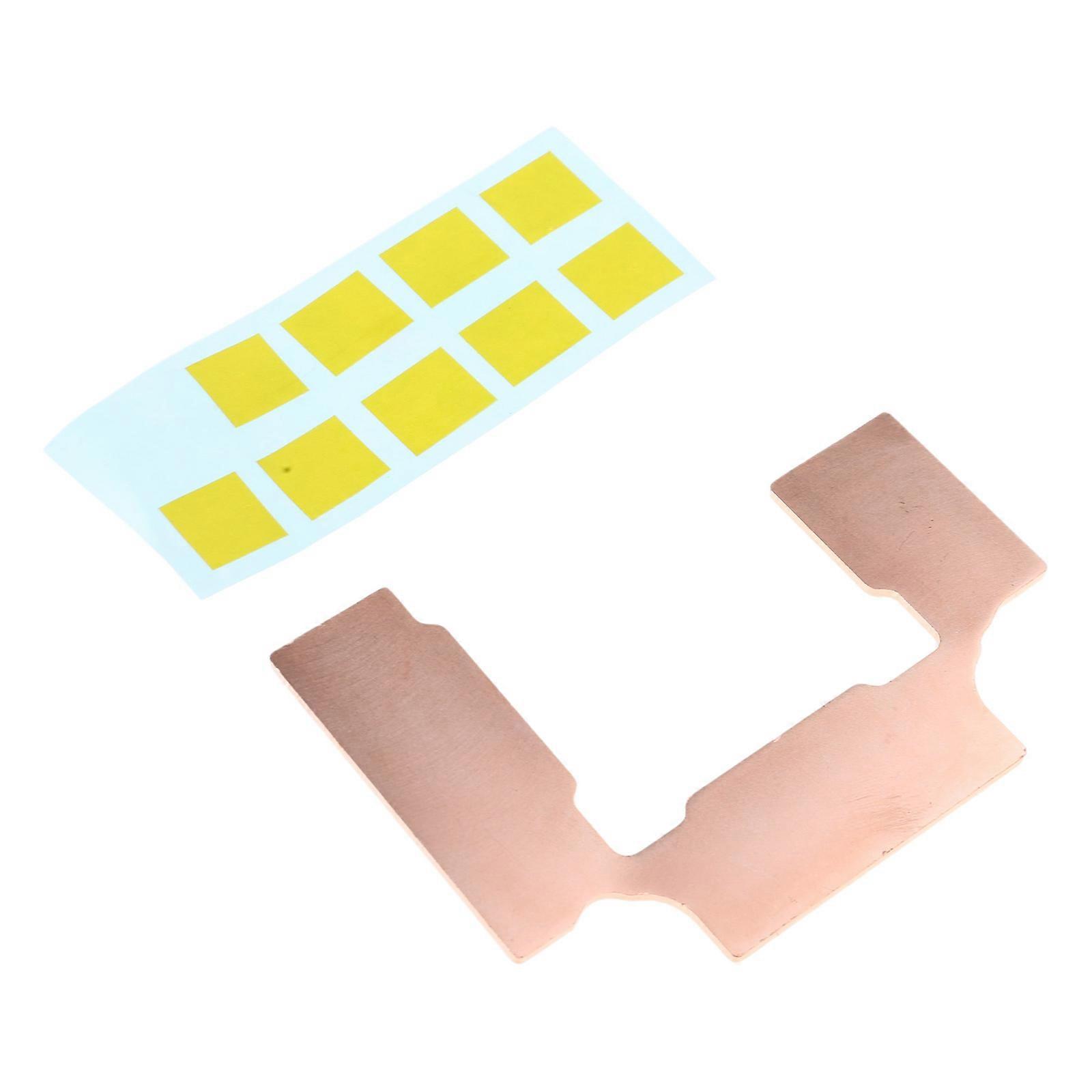 GPU VRAM Heatsink Copper Graphics Card Copper Heatsink Cooler Thermal Replace Pad 3060ti 3070ti Memory Multicolor