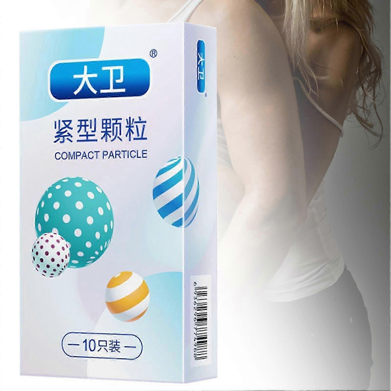 10-Pack Natural Feeling Condoms - Ultra-Thin Latex for Sensitive Intimacy