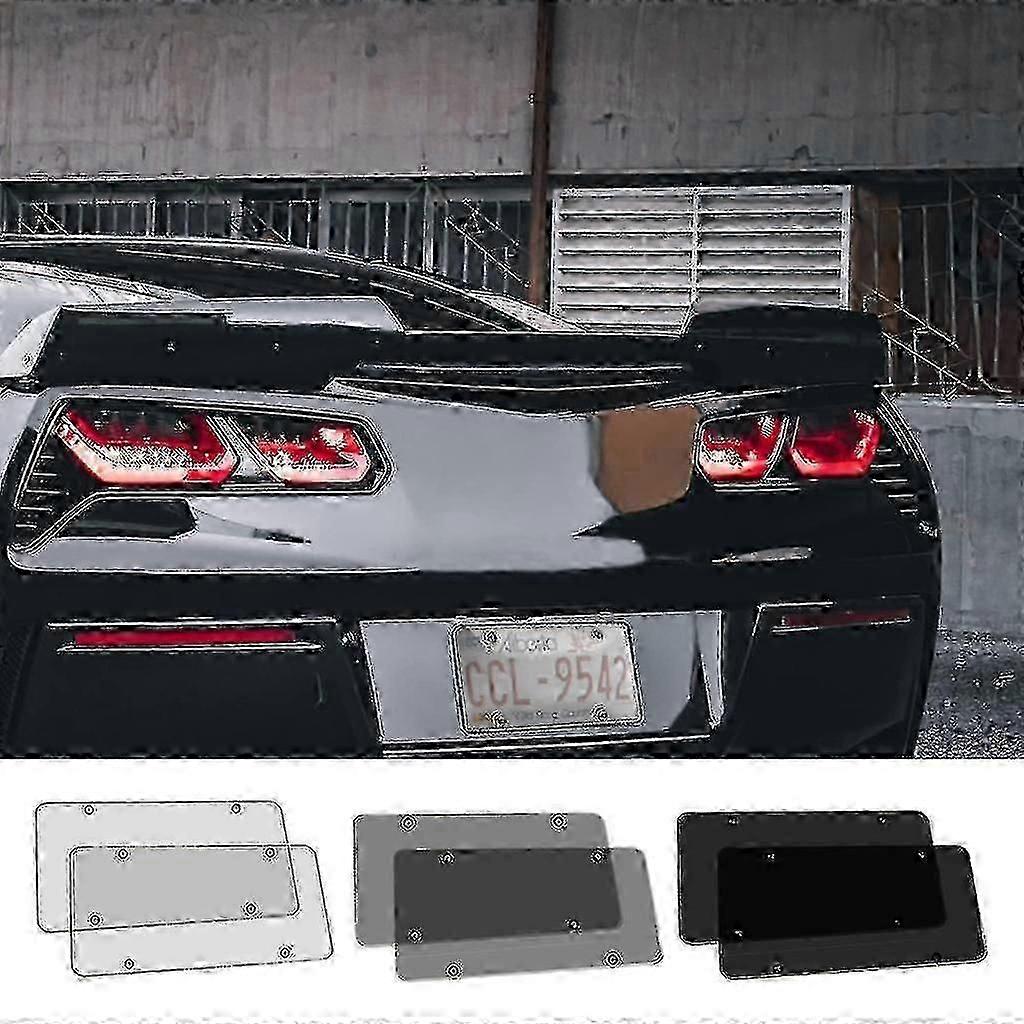 واضح المضادة للسرعة الضوء الأحمر حصيلة كاميرا سدادة ترخيص الإطار غطاء الصور لوحة