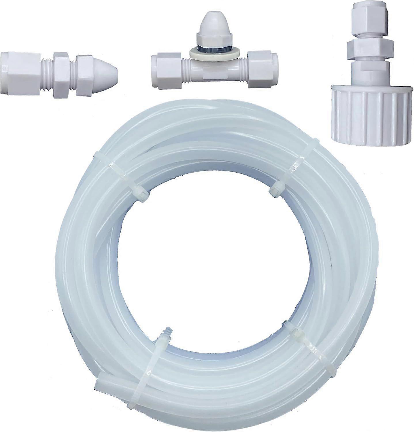 (1 Pack Pool Slide Spray Kit - 12' FT Tubing, Nozzles, and Connecto