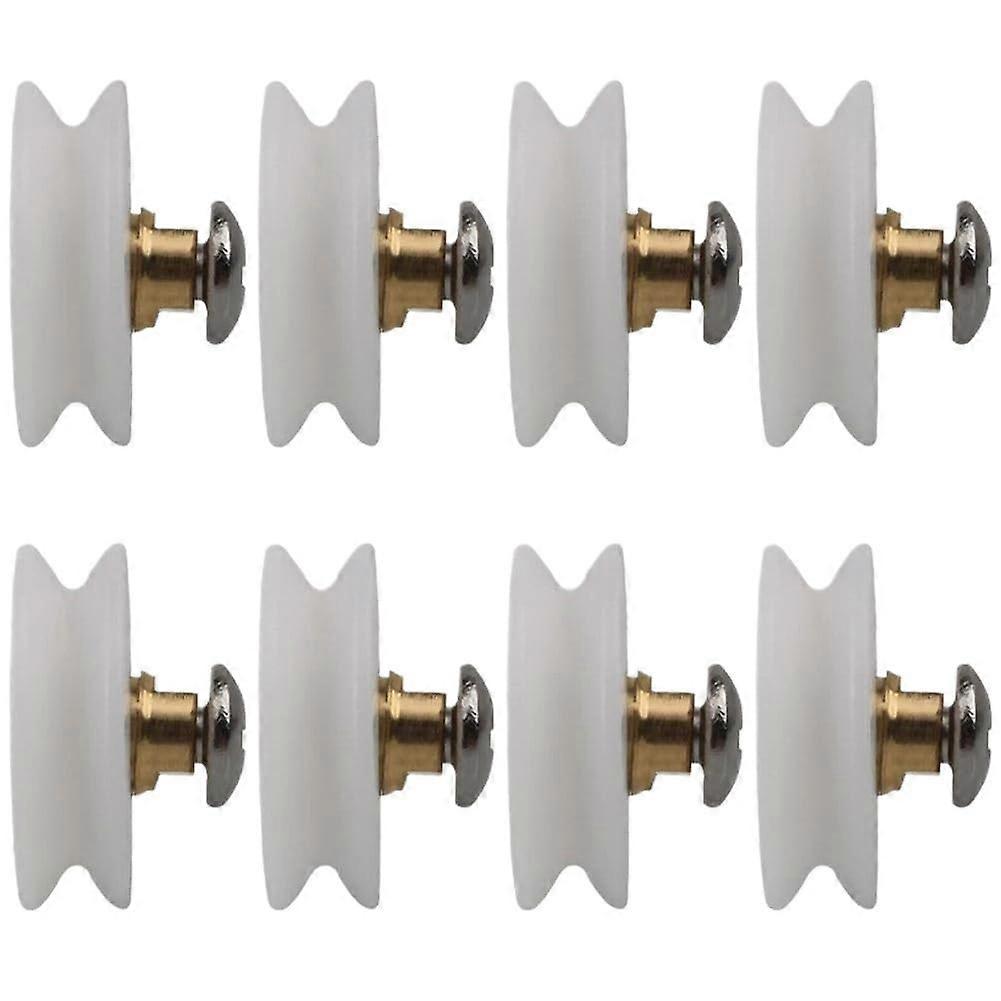Shower Door Rollers Arc Push, Glass Hanging Wheel, 22.5mm Diameter, Replacement Pulley