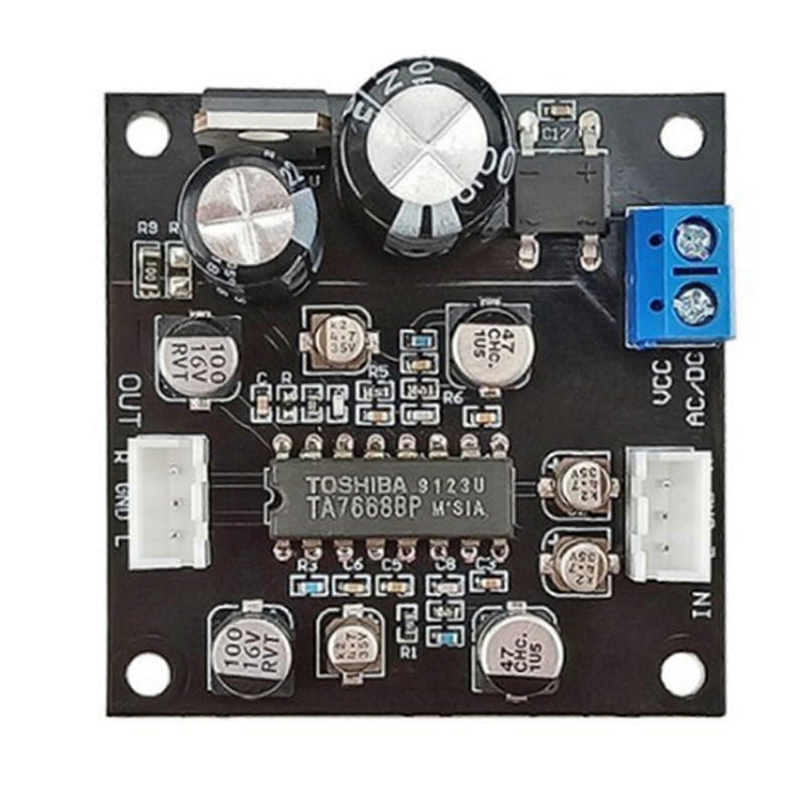 TA7668 Tape Drive Preamplifier Amplifier Tape Deck Board Magnetic Preamp Audio Recorder Desktop Radio DIY