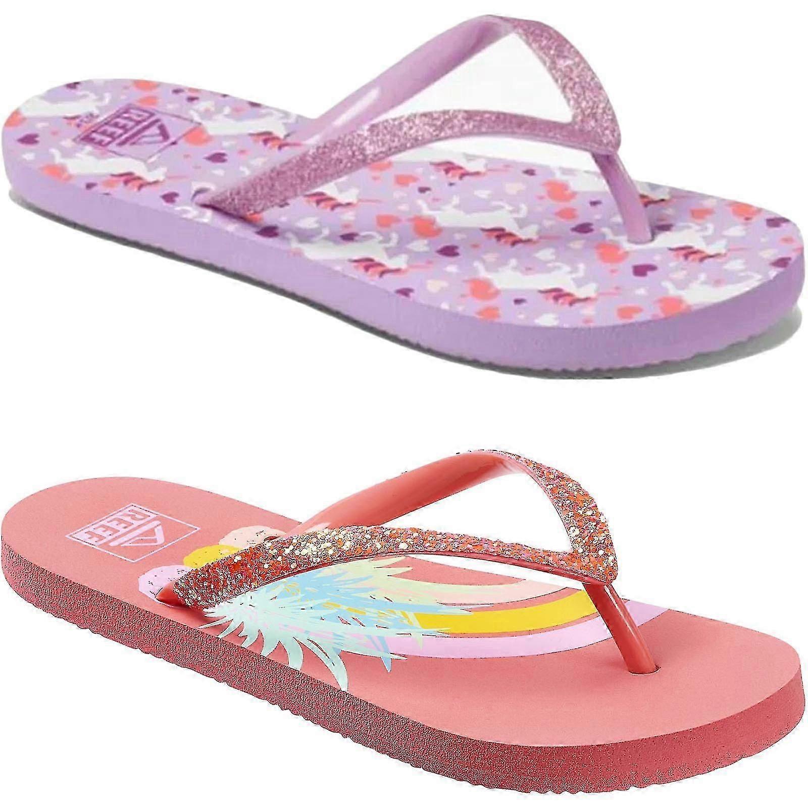 Barn Barn Stargazer Tryck Sommar Strand Sandaler Stringtrosor Flip Flops