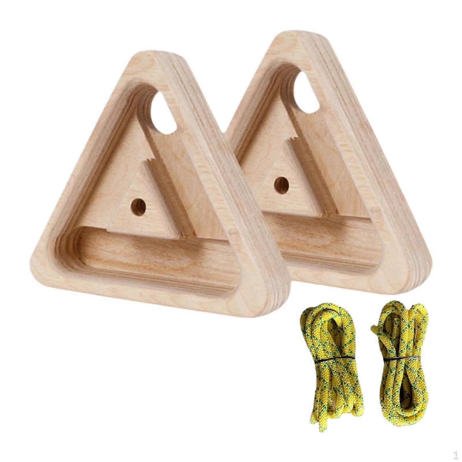 2Pcs Climbing Fingerboard Rock Training Board Tool Equipment Versatile Pull up Holds Finger