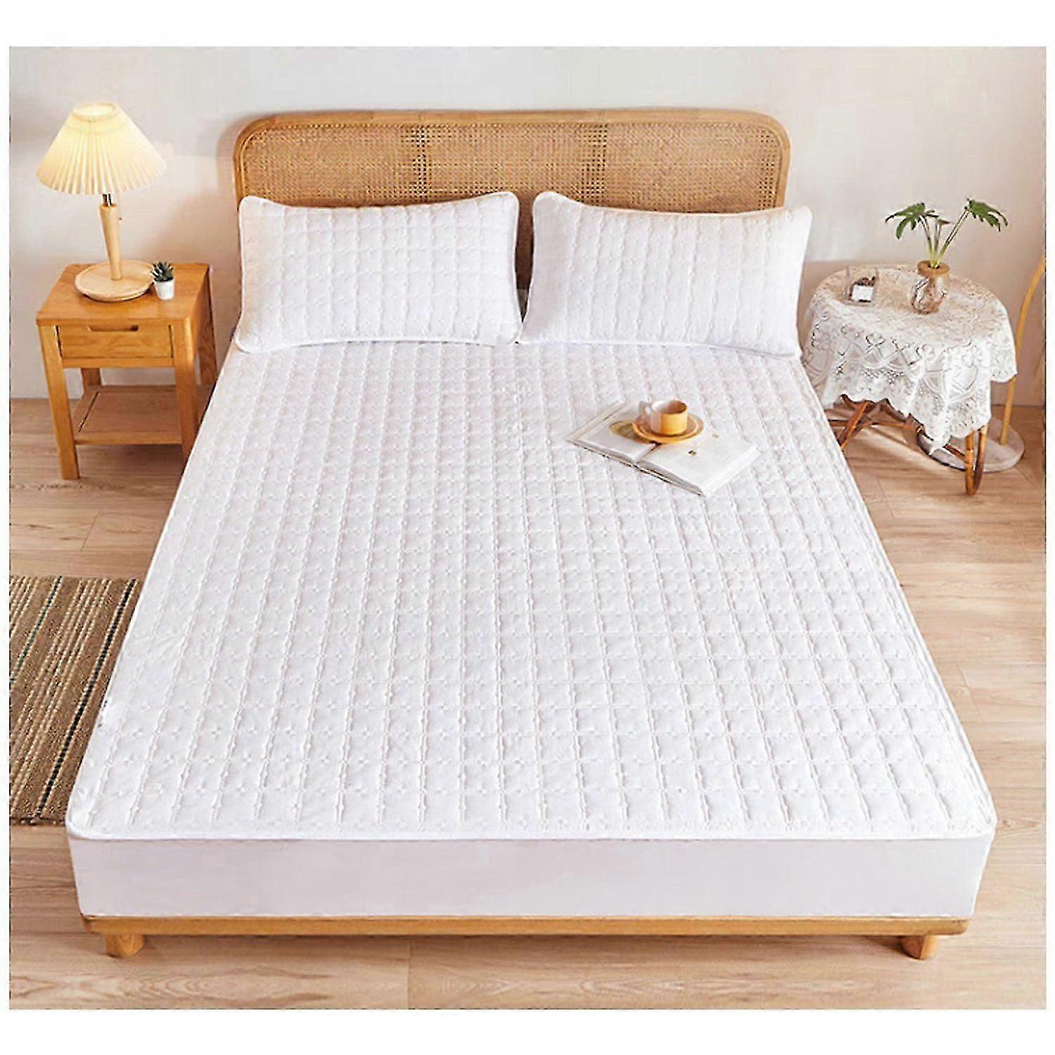 Mattress topper Mattress protector Breathable 360 all-round rubber band soft cozy support