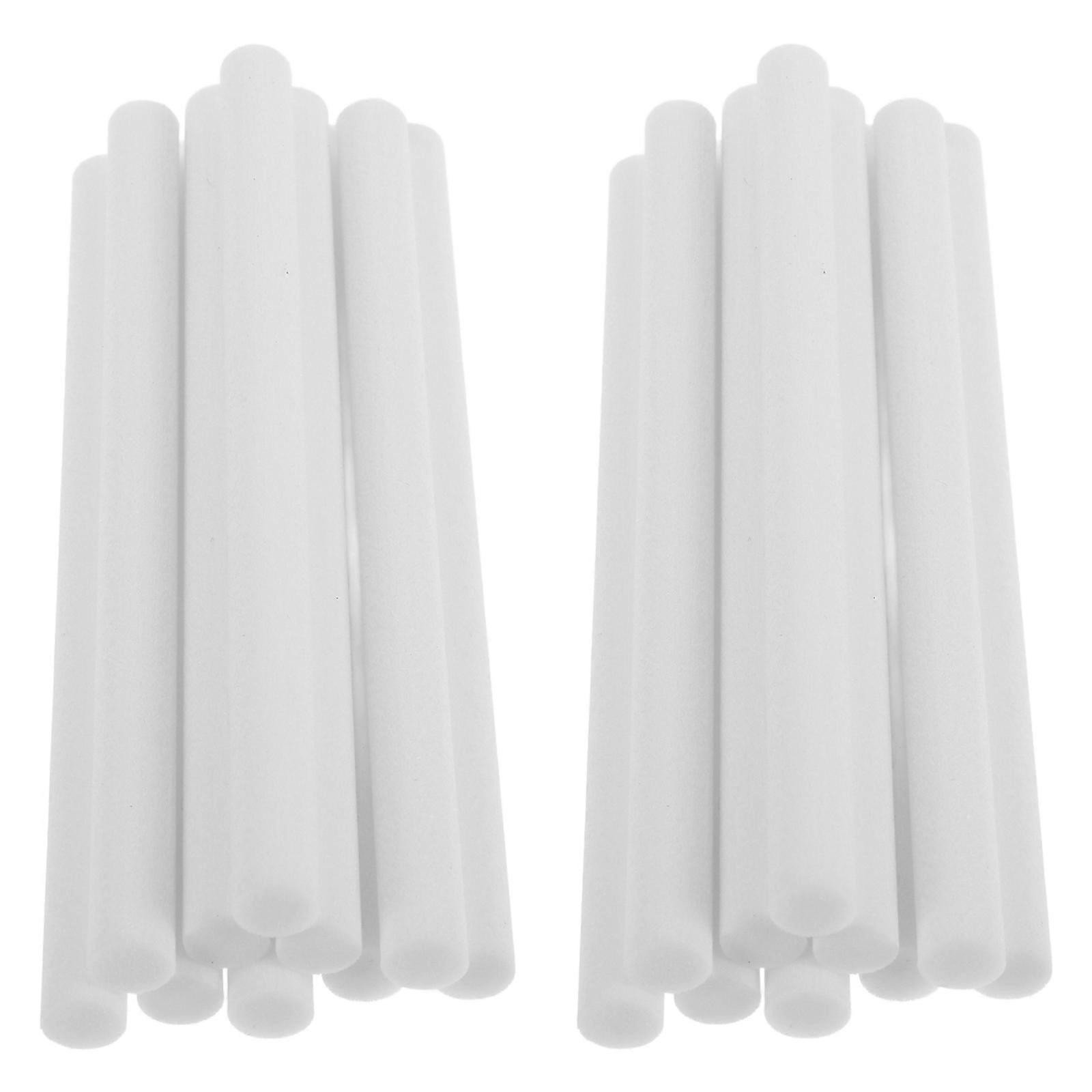 Humidifier Cotton Sticks Filter Replacement for Aroma Diffuser 20Pcs White
