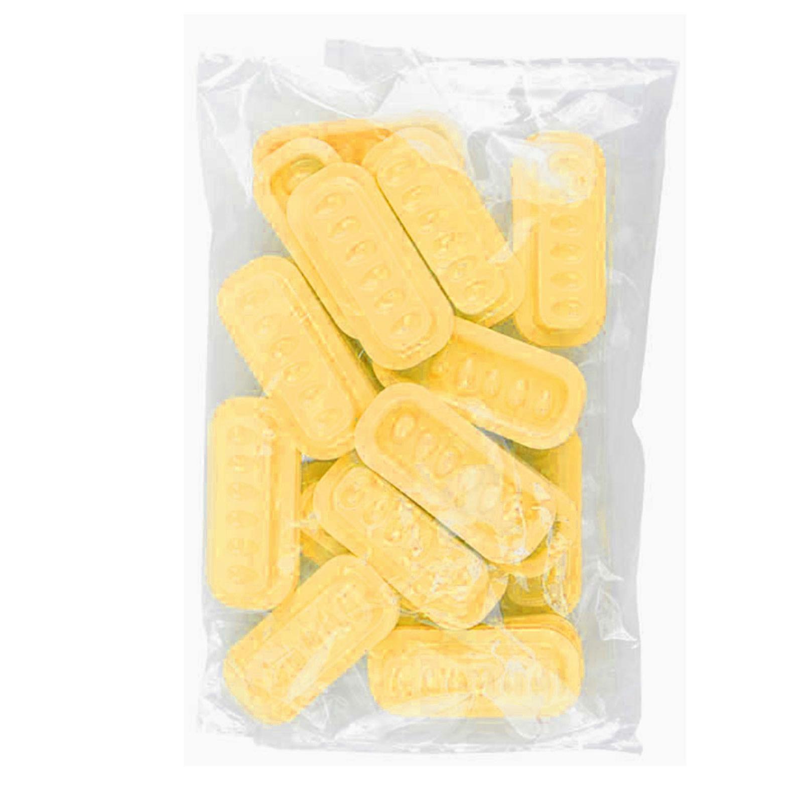 100Pcs Silicone Eyelash Glues Holder Tray Portable Accesories For Efficient Lash Extensions And Makeup Applications  Yellow