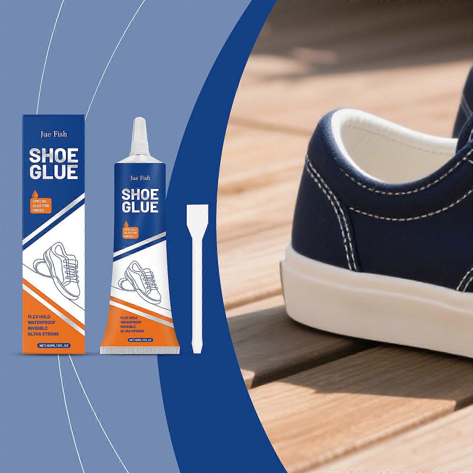 Jue Fish Shoe Repair Glue Is Gentle, Adheres Firmly, And Is Invisible. It Is Suitable For Daily Use On All Kinds Of Shoes