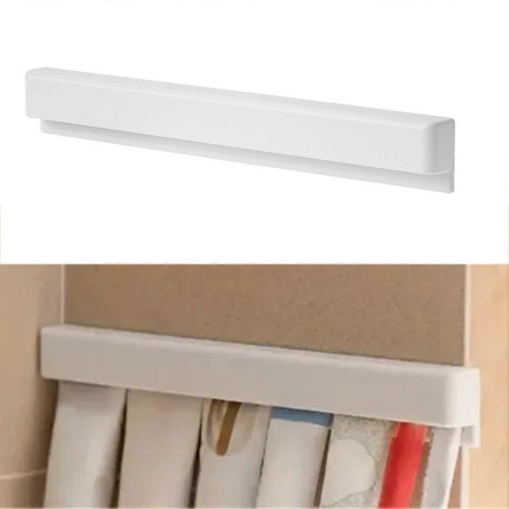 Wall Mount Bathroom Toothpaste Holder Multifunctional Space-Saving Toothpaste Holder No Drilling Required Storage Rack