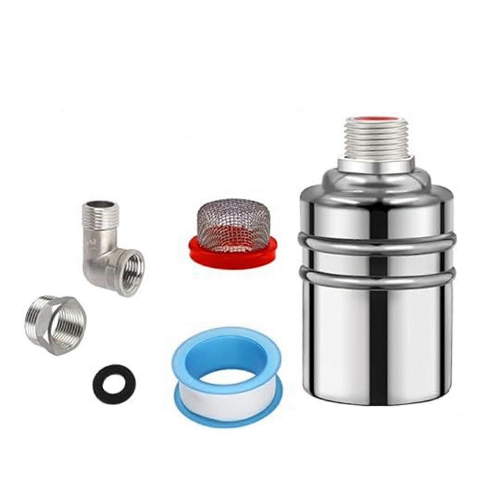 Self Regulating Valves Stainless Steel Float Valves Water Levels Controller Floating Valves for Various Applications Multicolor