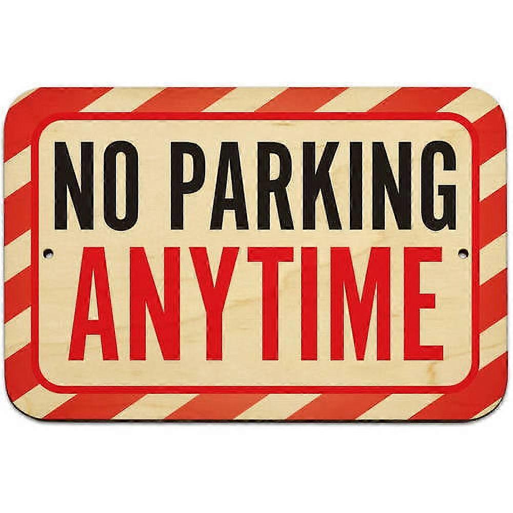 Señal de no estacionar en ningún momento