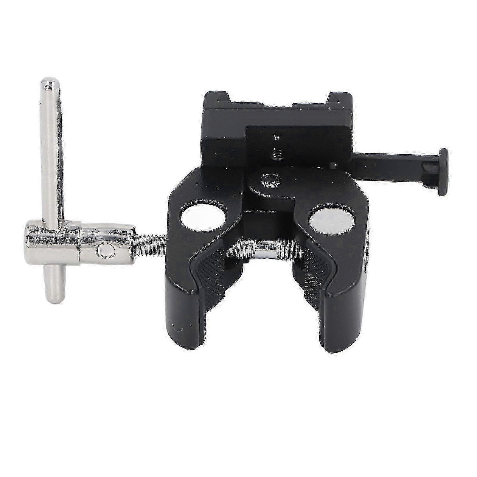 w Durable V Mount Battery Adapter with Clamp for Robust Light Stand Mounting