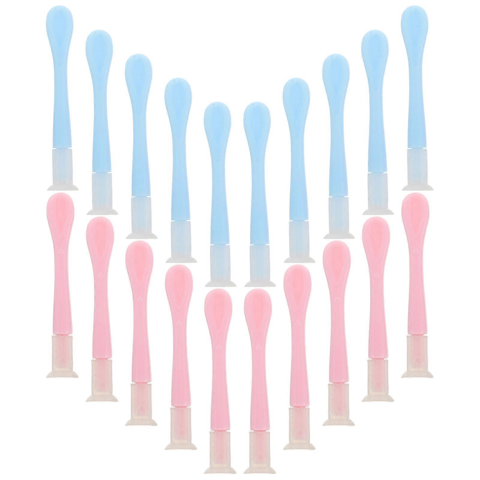 Invisible Lens Applicator Tool Plastic Stick for Daily Use 20Pcs