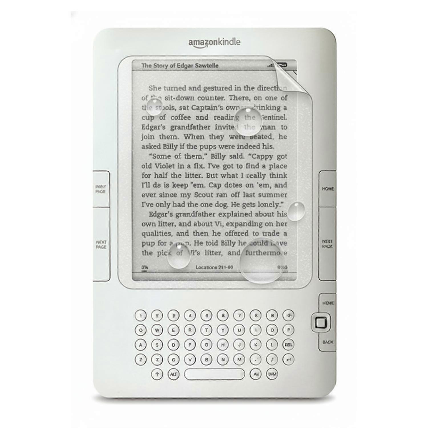 - Kindle (1st Generation) Hydrogel Screen Protector (pack Of 2) (copy)
