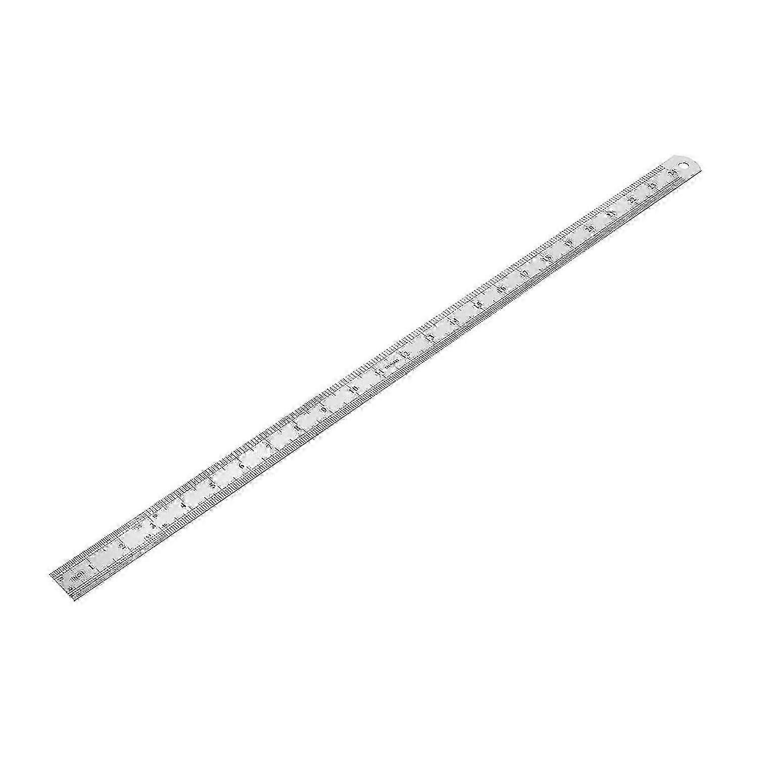 Metal Straight Edge Ruler 60cm 24 Inch Metric Stainless Steel ...