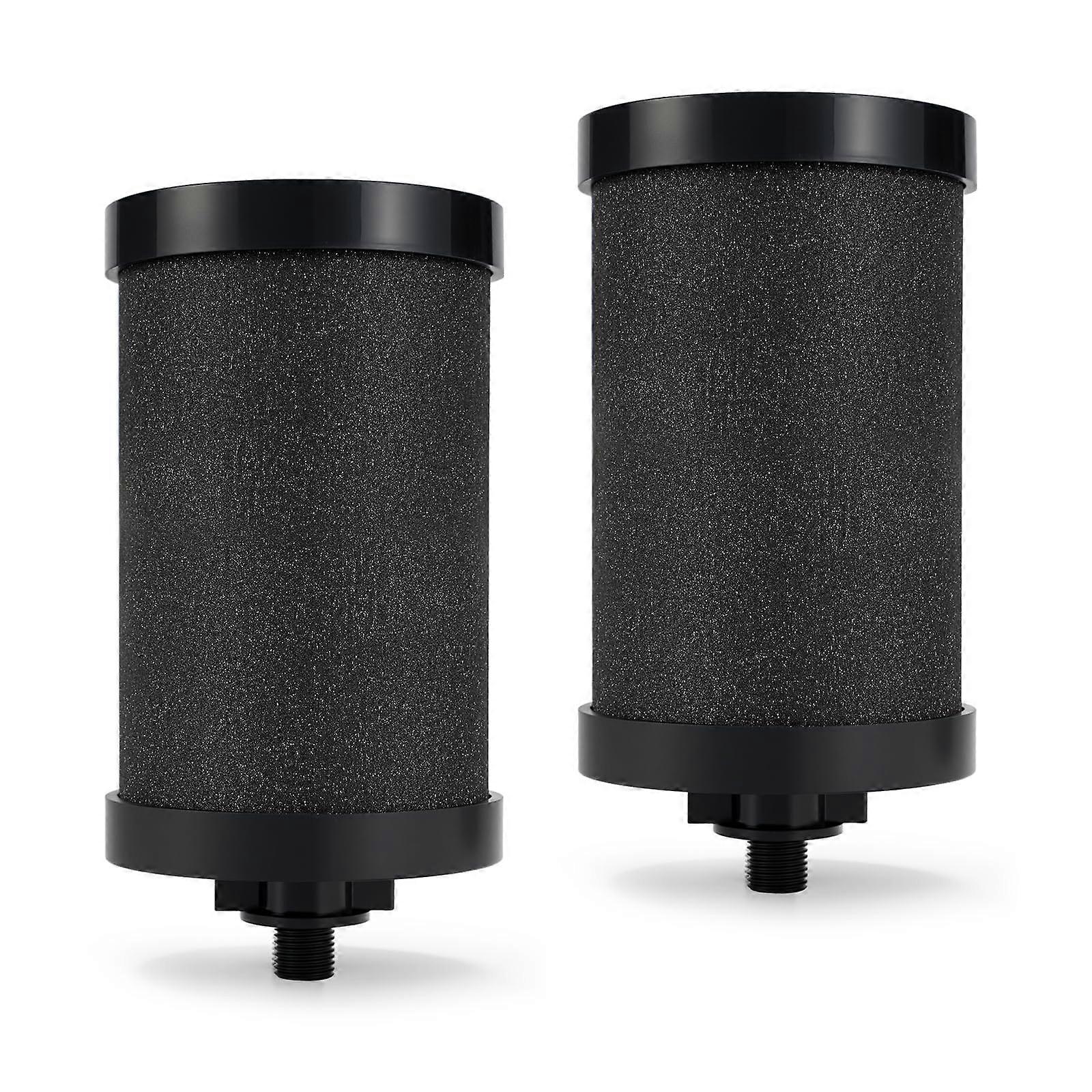 NSF Certified Water Filter Replacement, 5000 Gallon Coconut Shell Carbon, 2 Pack Black for Alexapure
