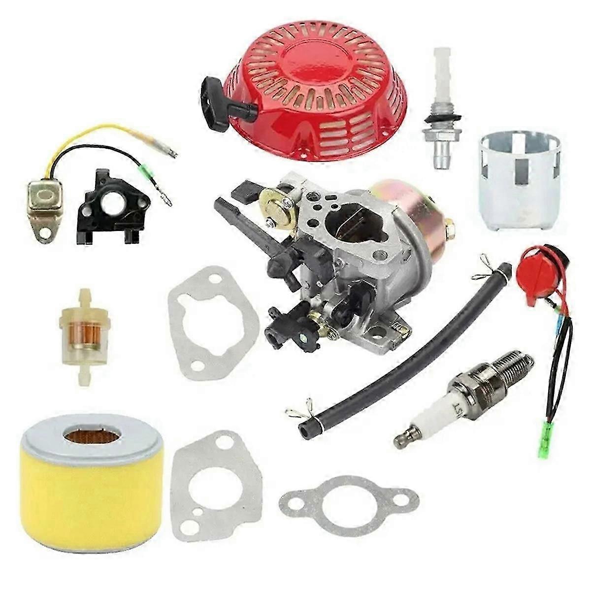 Carburetor Parts compatible with GX240 GX270 Ignition Coil Air Filter