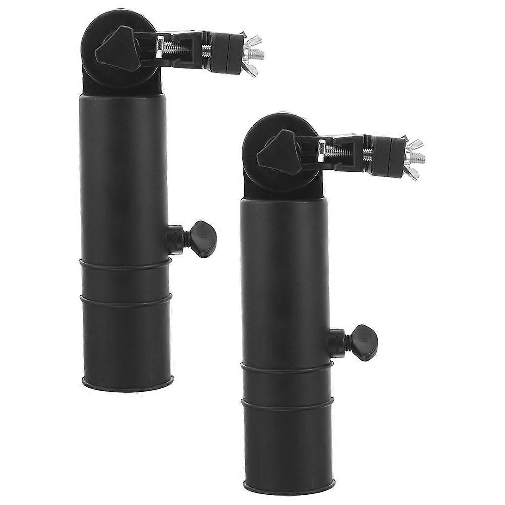 Golf Umbrella Holder for Cart Stand with Adjustable Clamp 2Pcs Set