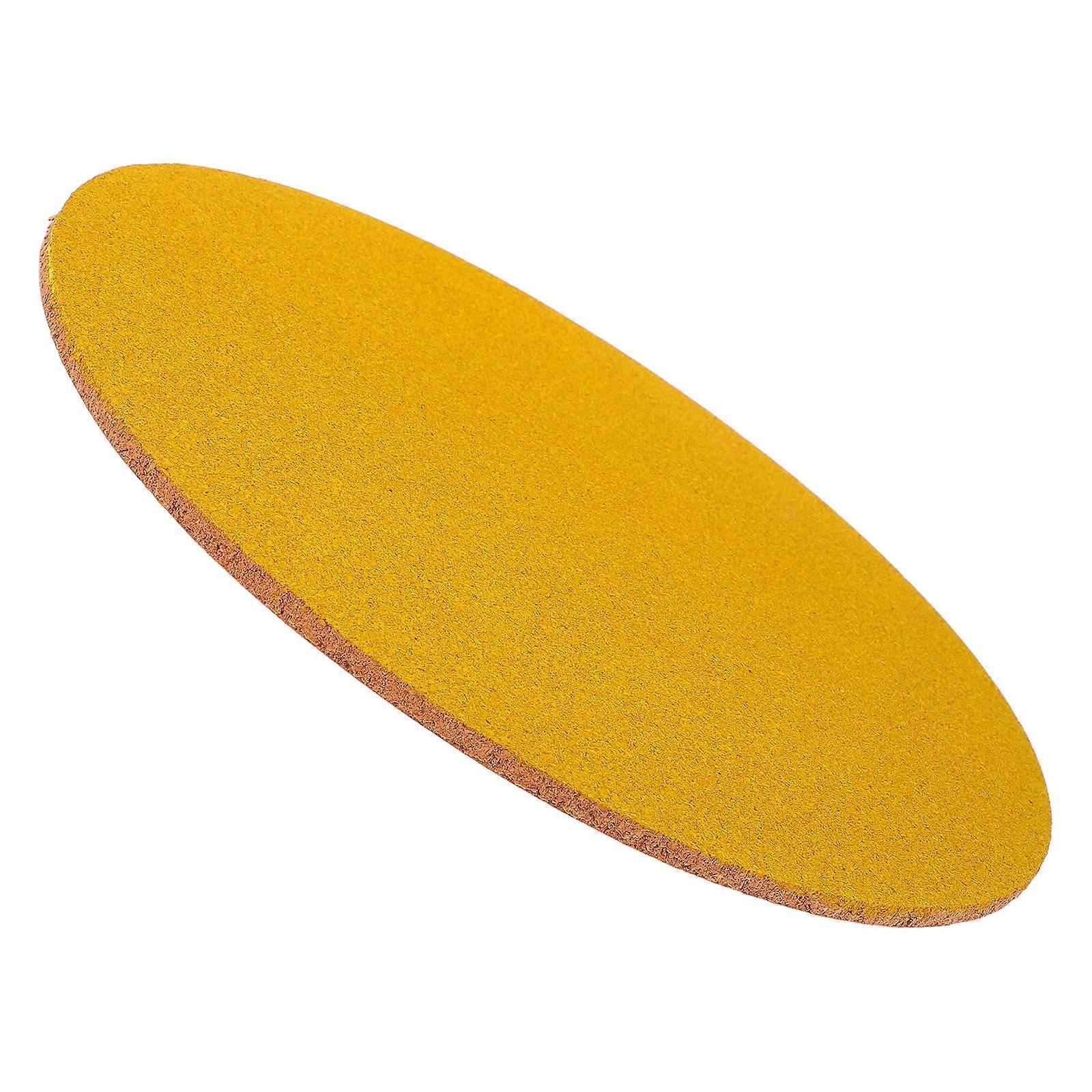 Decorative Round Corkboard Suitable For Home And Office Featuring Versatile Memo Display Functionality In A Light Yellow Shade 1Set