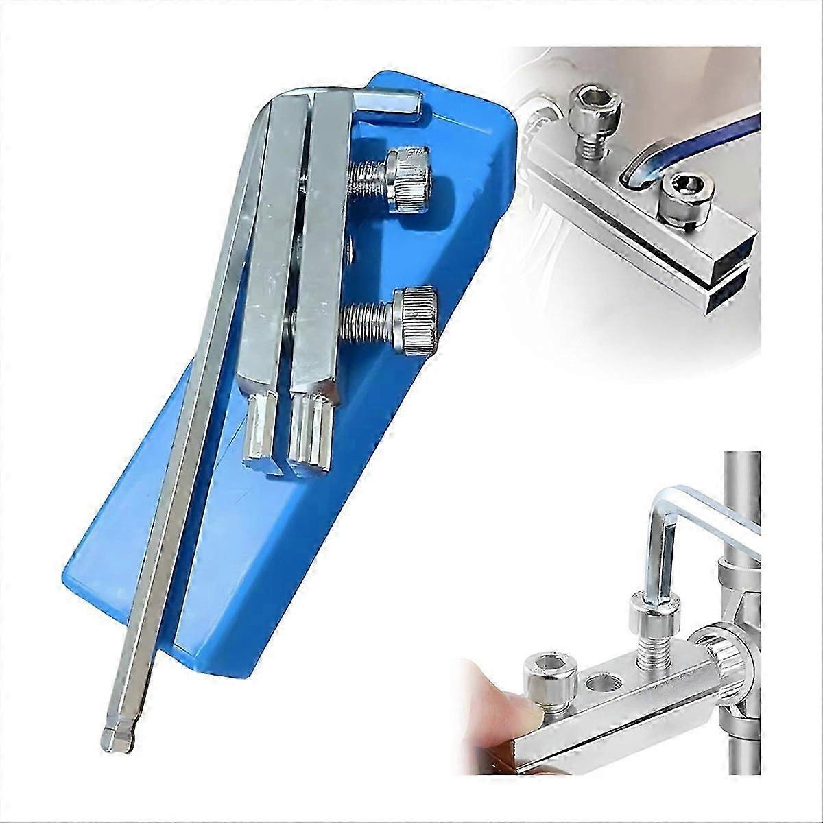 Broken Faucet Removal Tool,Stripped Screw Extractor,Broken Pipe Extractor Tool,Pipe Extractor Set 1set