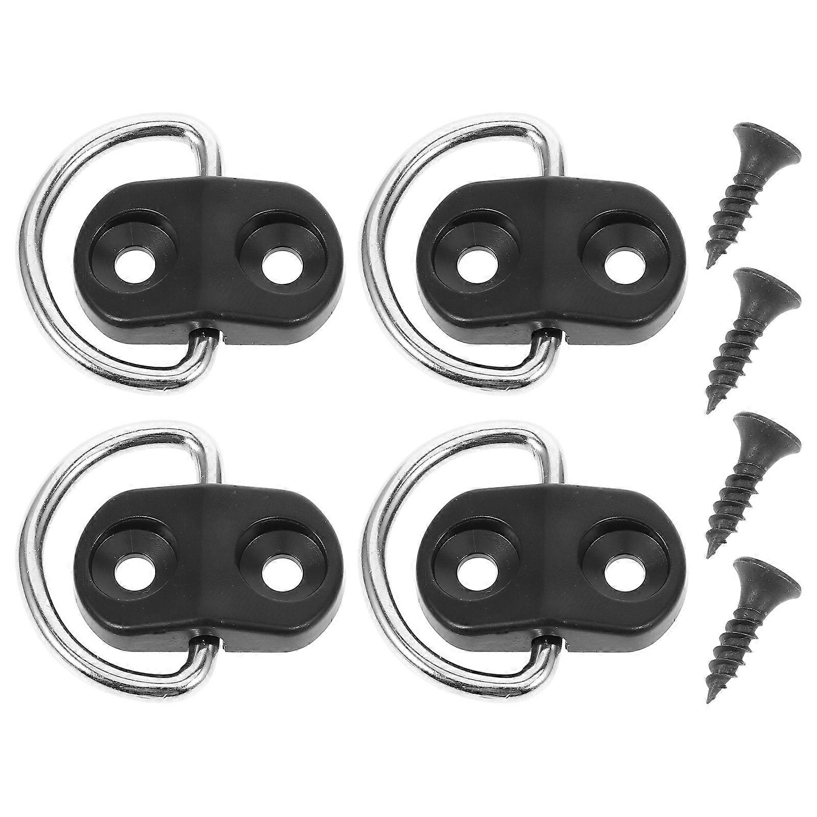 Trunk Cargo Anchor Rings for Tie Down Purpose 8Pcs Car Hooks Multi Color