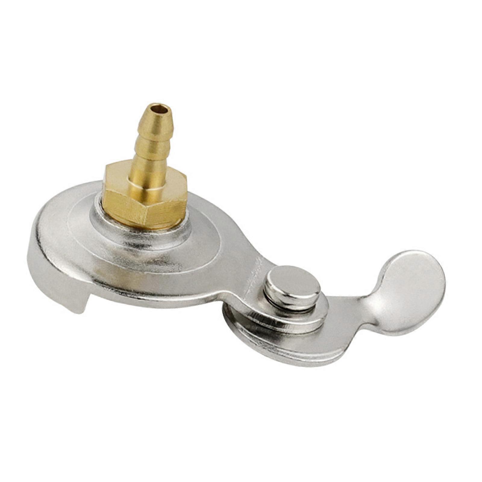 Stable Butanes Gas Cartridges Quick Release Connector Stable Pressure Tanks Quick Connection Fitting Simple for Field Workers Multicolor