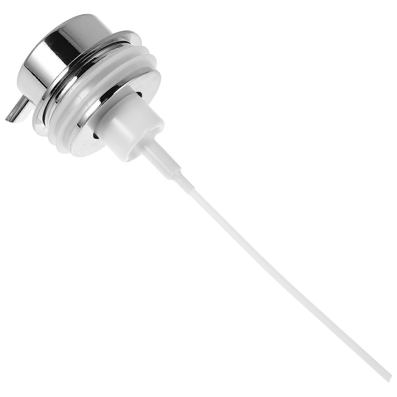 Foaming Soap Dispenser Pump Head Replacement for Facial Cleanser Silver Plastic Durable Lightweight