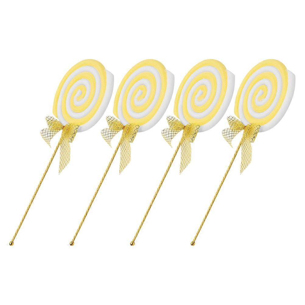 Oversized Lollipop Candy Decor for Kindergarten 8Pcs Foam Material