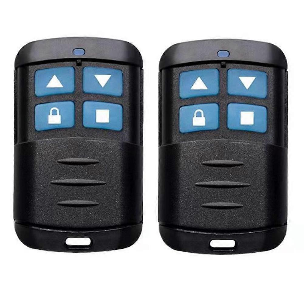  433Mhz Cloning Duplicator Key Garage Gate Door Opener Remote Control Clone Learning Code Cloning Code 2pcs