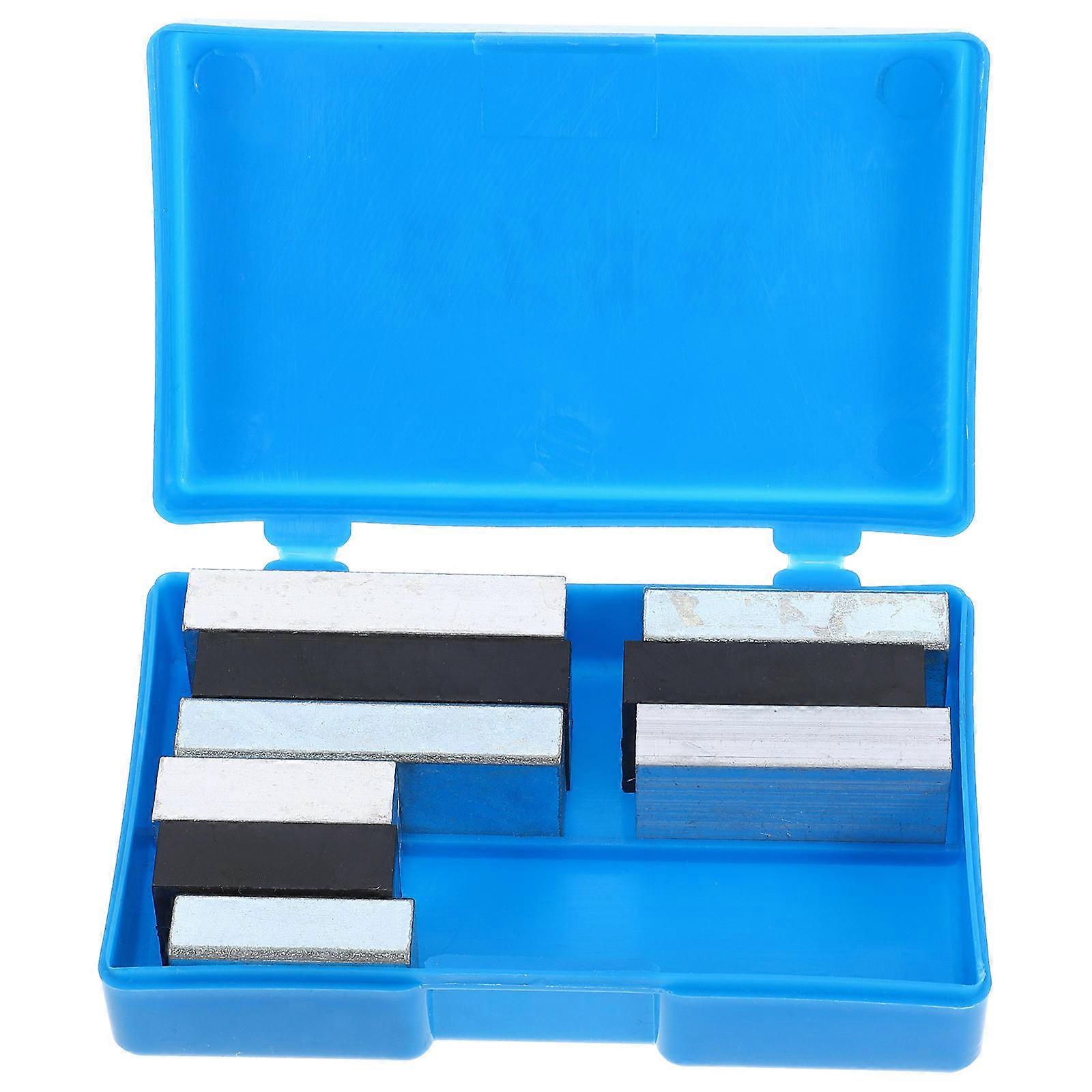 Assorted Color Density Blocks for Physics Teaching 9 Piece Set with Storage Box 3 Materials