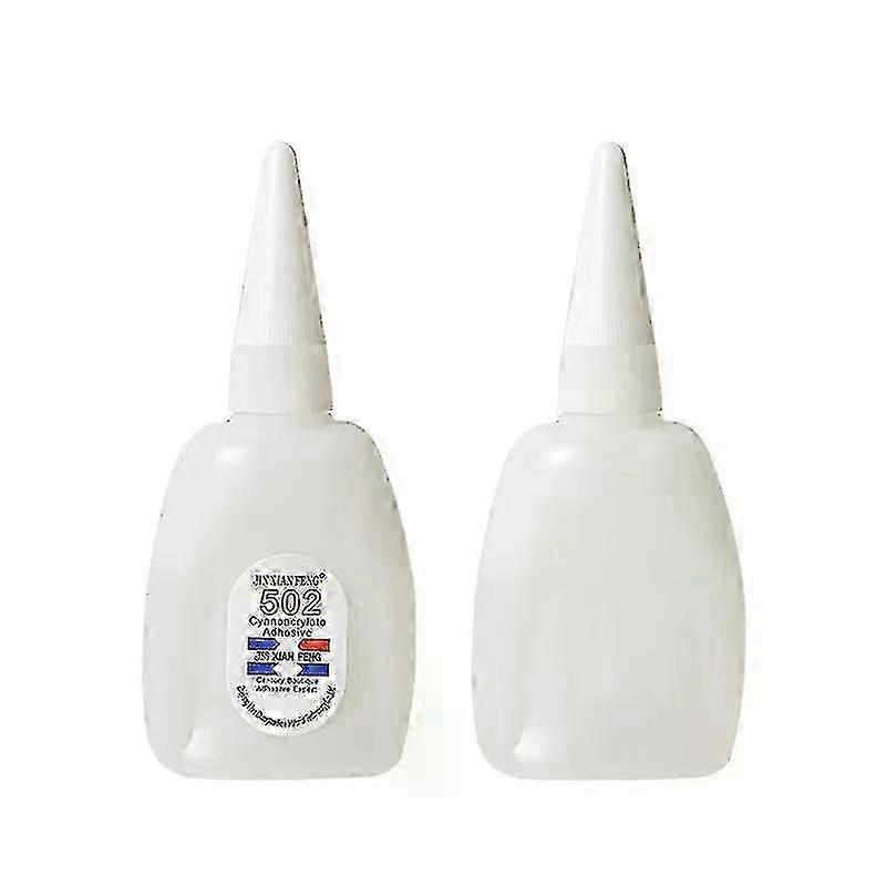 502 Super Glue Instant Quick-drying Cyanoacrylate Adhesive Leather Rubber Wood Metal Strong Bond Liquid Glue Tool
