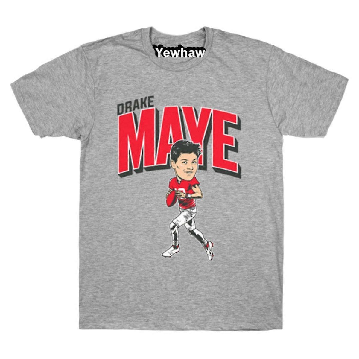 Drake Maye Caricature T-shirt