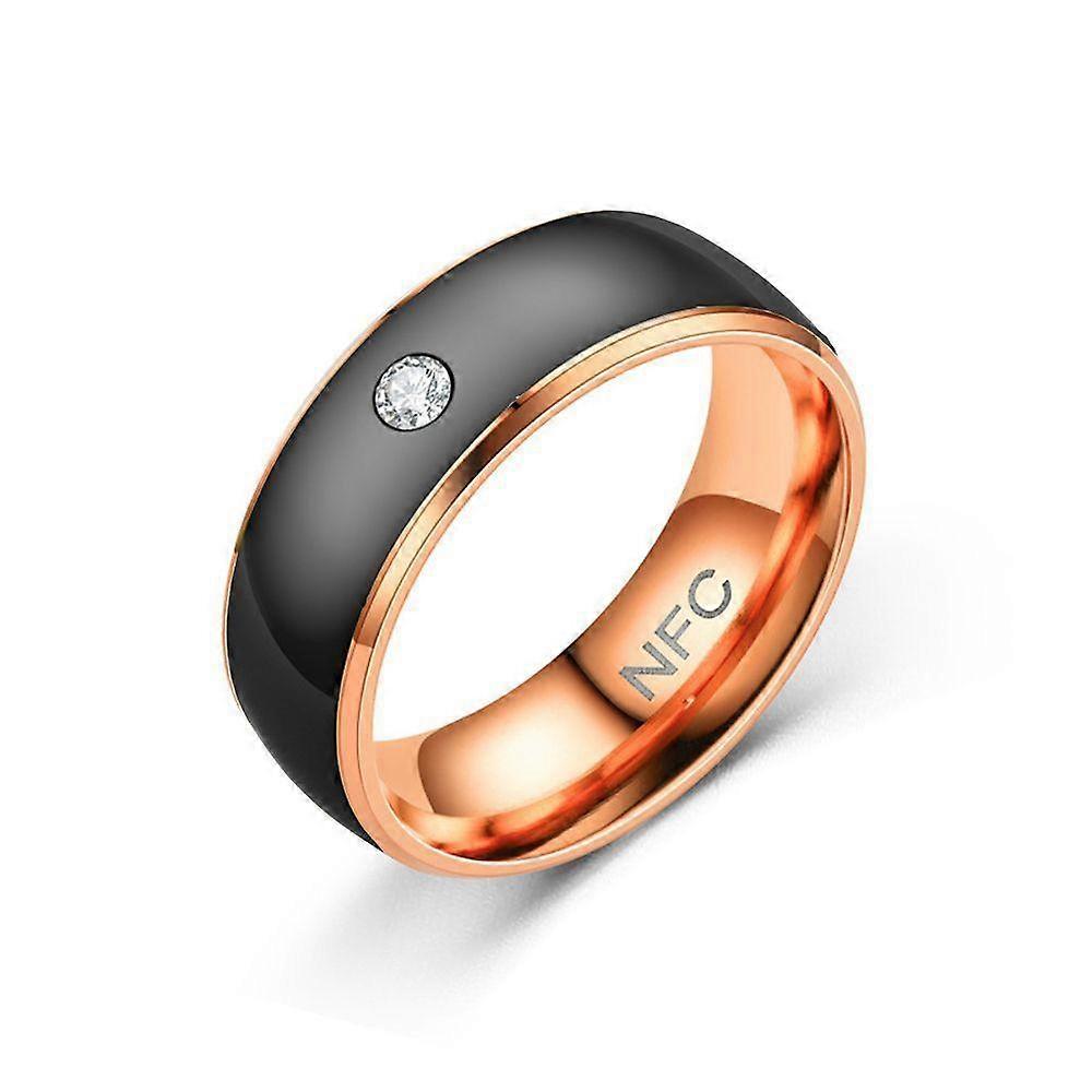 Multifunctional Finger Digital Ring Wearable Connect NFC Finger Ring for Android Phone Men