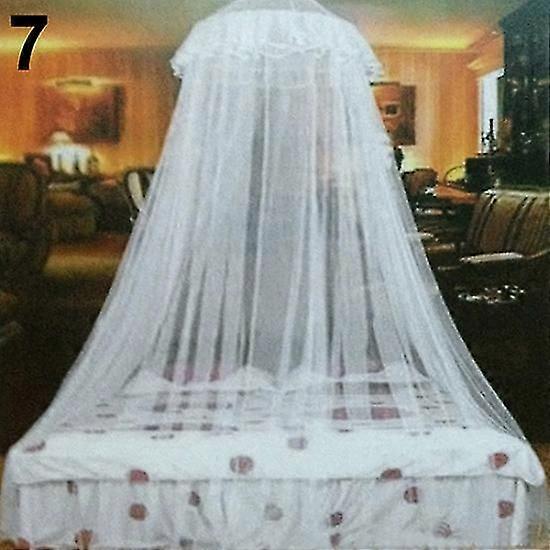 Elegant Lace Insect Bed Canopy Netting Curtain Round Dome Mosquito Net Bedding