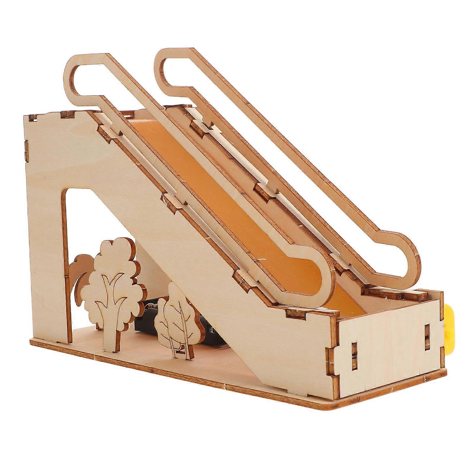 Miniature Mechanical Elevator Kit Science Experiment Toy for Kids