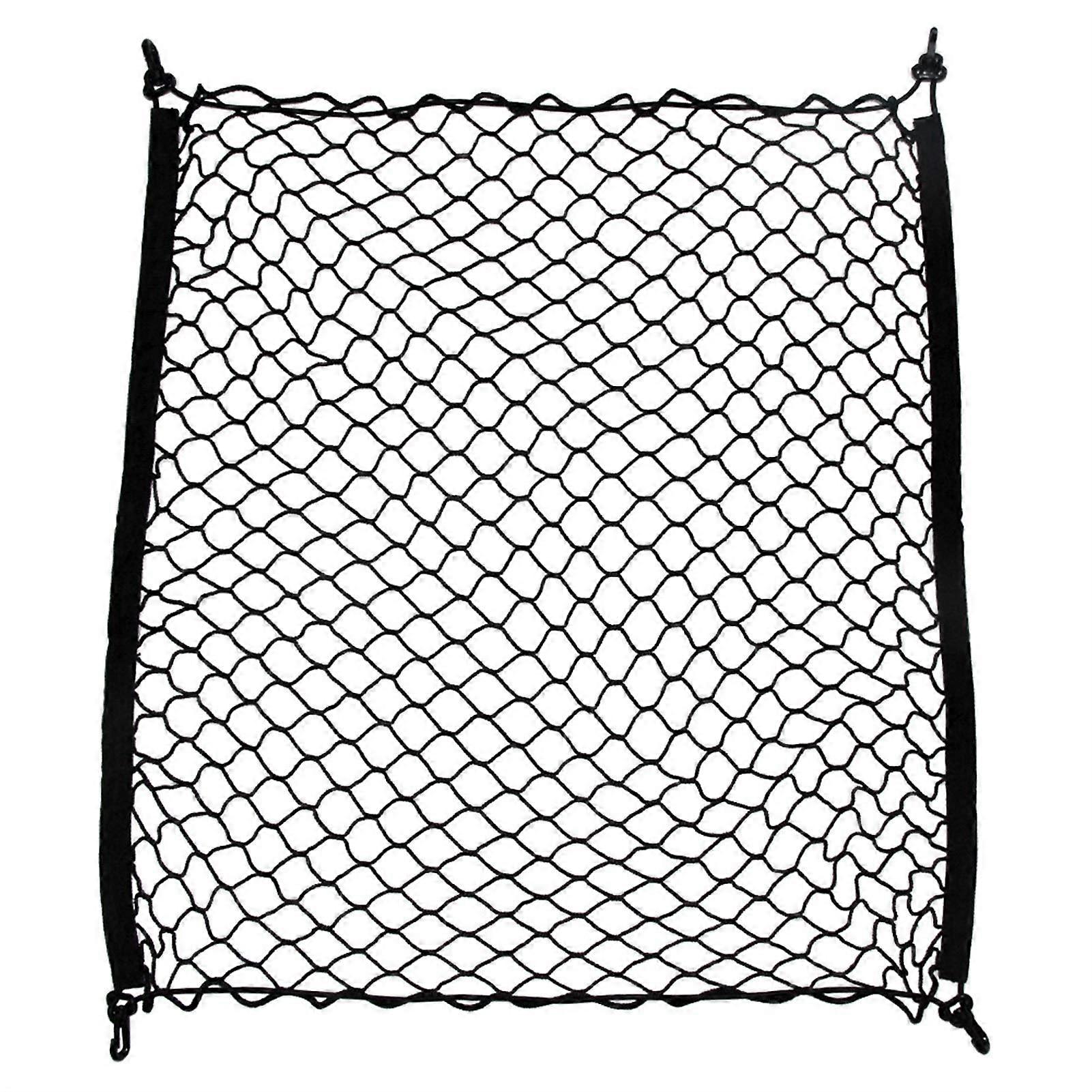 Car Cargo Net Nylon Elastic Mesh Trunk Organizer SpaceSaving Storage for MultiVehicle Use