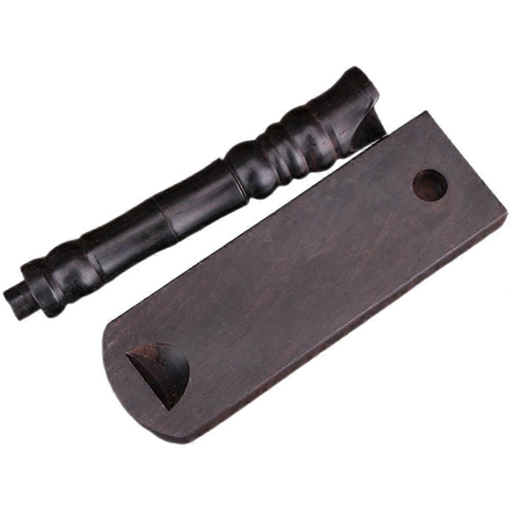 Wooden Flute Holder for Home Featuring Durable Flute Storage Stand