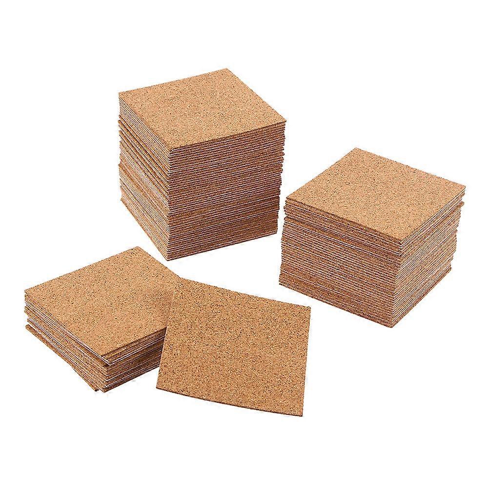 Cork Coaster Pads Self-Adhesive for Craft Projects 36Pcs Bundle