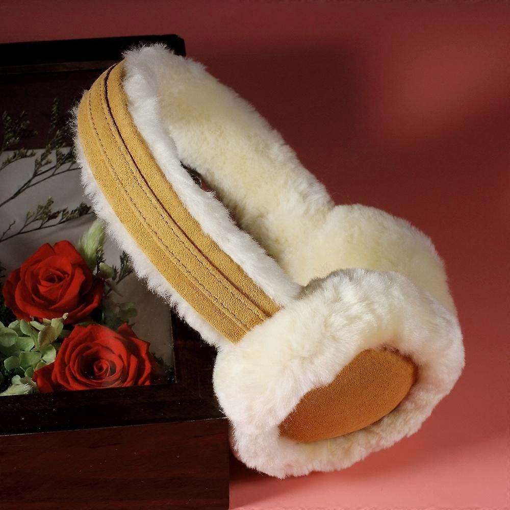 Fluffy Wool Warm Earmuffs Windproof Winter Ear Protector