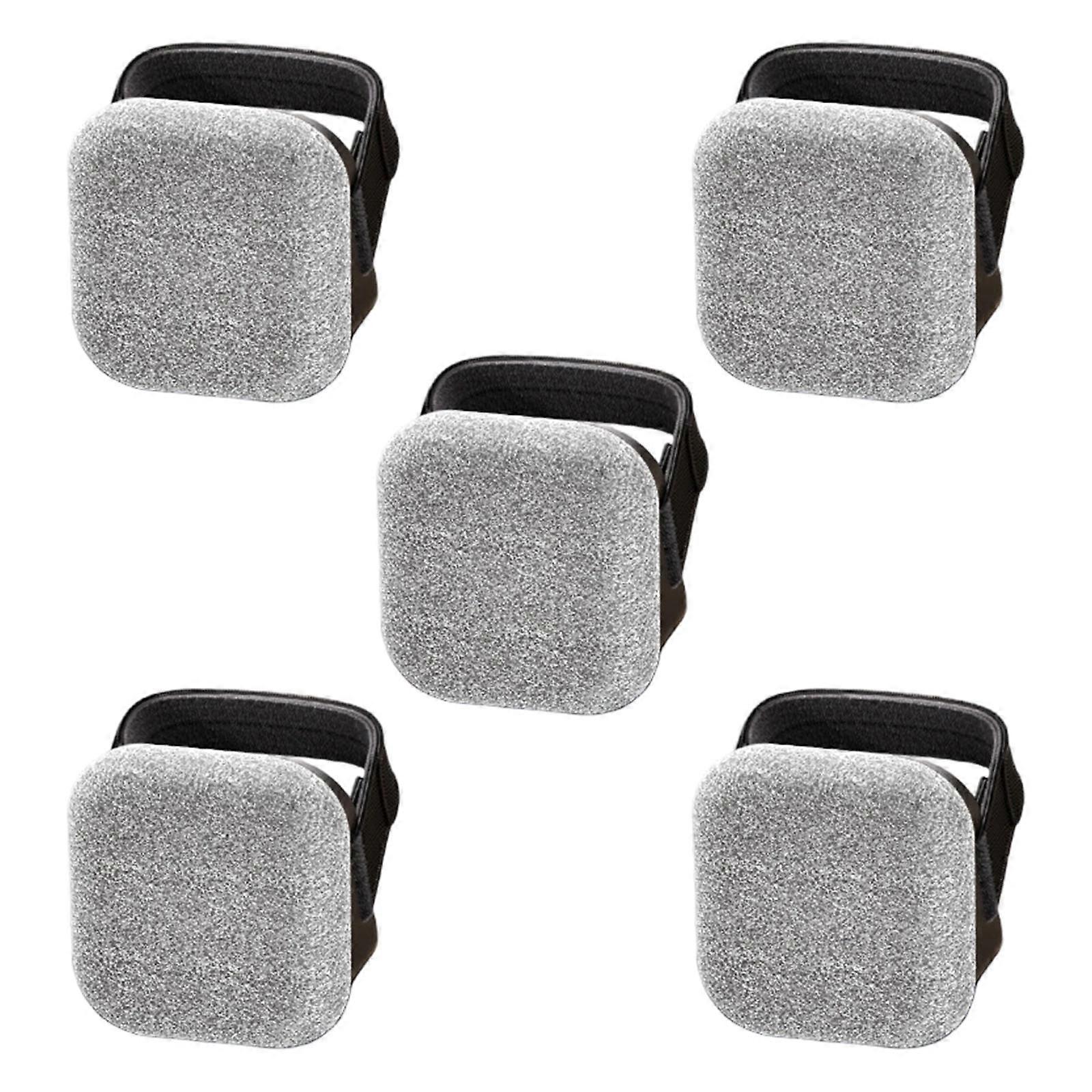 Furniture Movement Pad Antislip Straps Soft Base for Easy Gliding on Hard Floor Without Causing Damage  Gray bottom