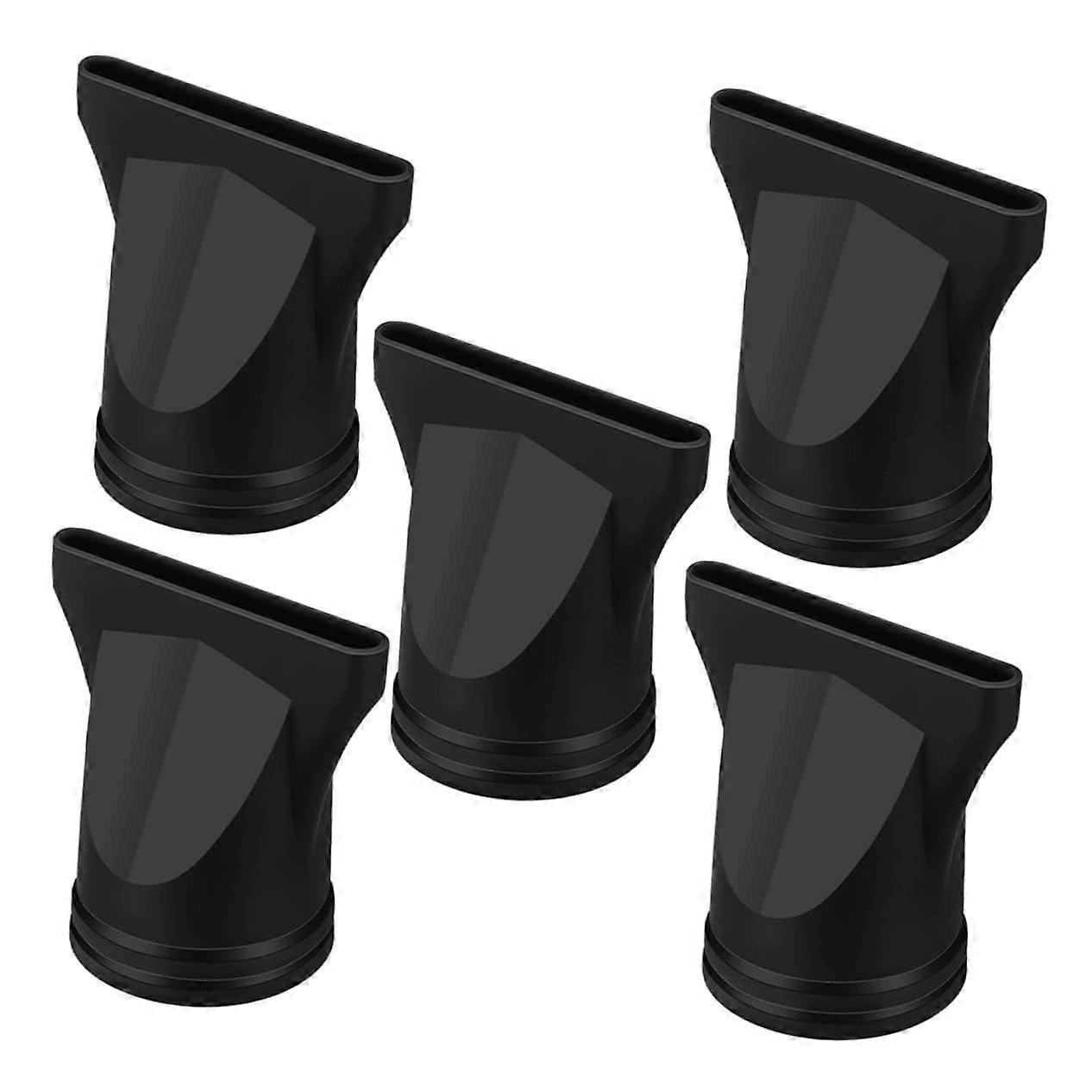 Universal Hair Dryer Nozzle and Diffuser Attachments 5pcs for Precise Airflow Control and Styling