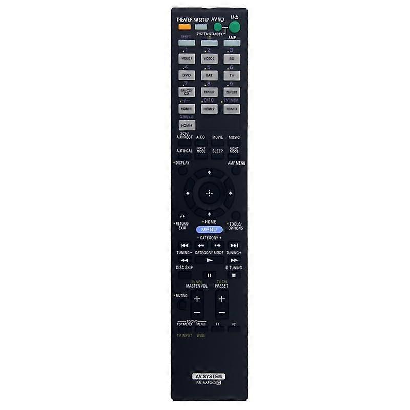 AV Receiver Remote RMAAP043 for Sony STRDH800 Home Theater, No Programming Needed