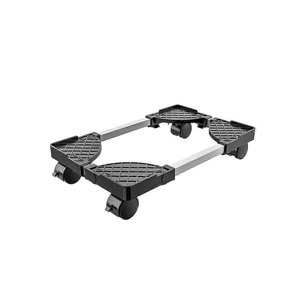 Adjustable PC Tower Stand with Wheels, Under Desk Computer CPU Holder, SpaceSaving Design