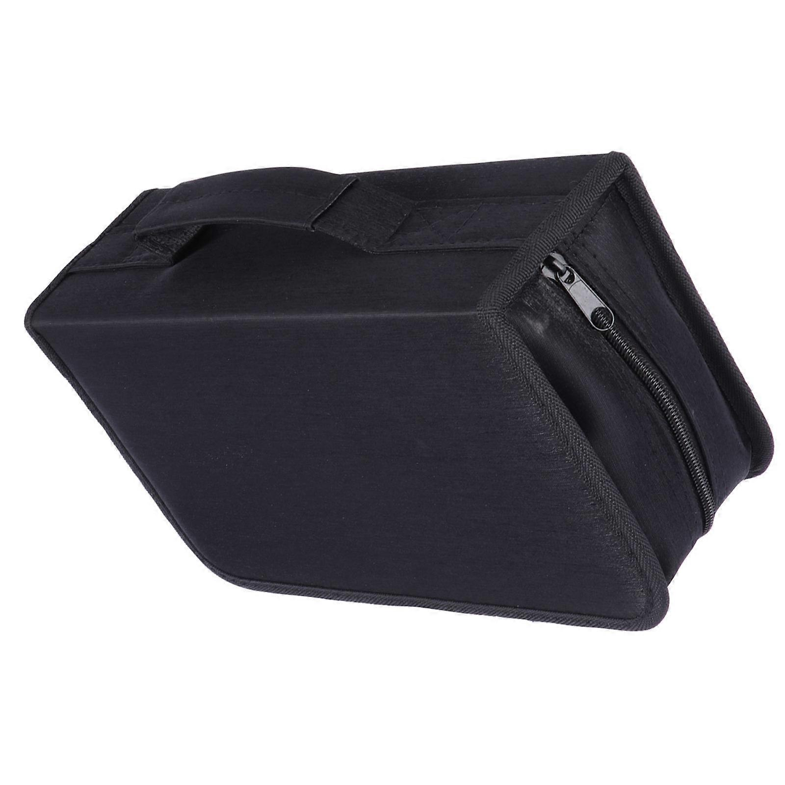 Cd Storage Bag Mercerized Cloth for Storage Use Large Capacity Black
