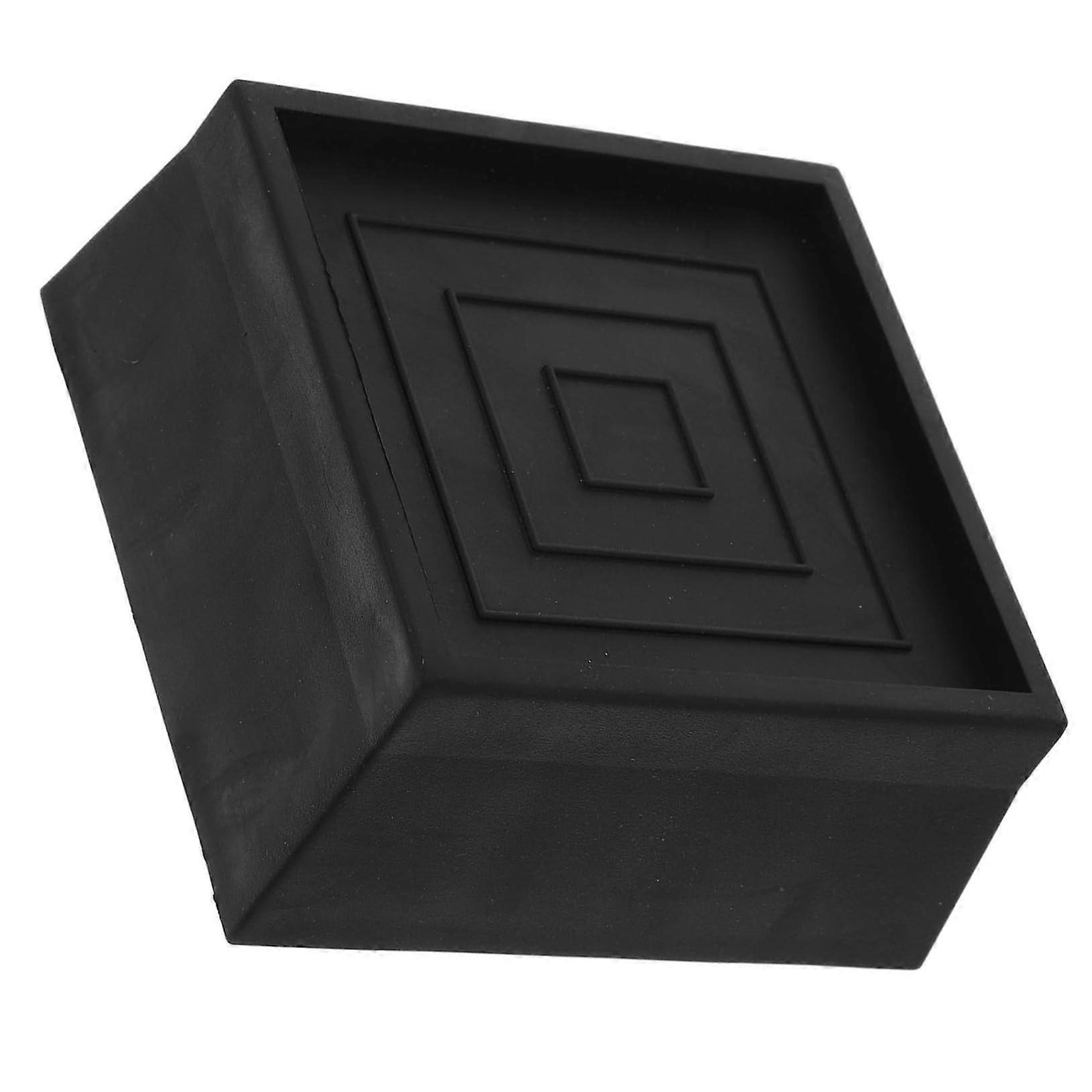 Adjustable Furniture Risers with Floor Protection and Shock Absorption for Beds Sofas Cabinets