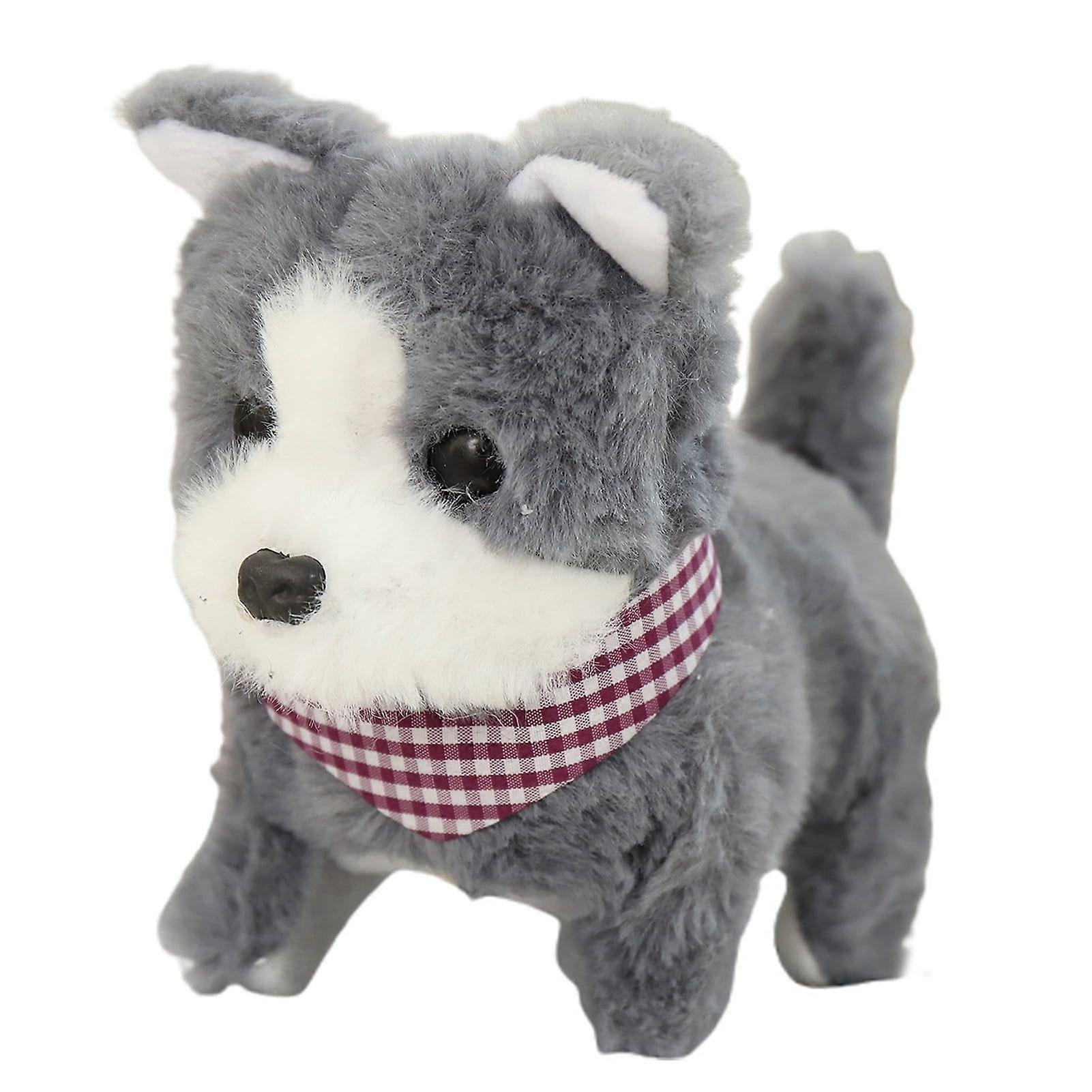 Electric Plush Dog Cognitive Ability Interactive Ability Fine Workmanship Barking Walking