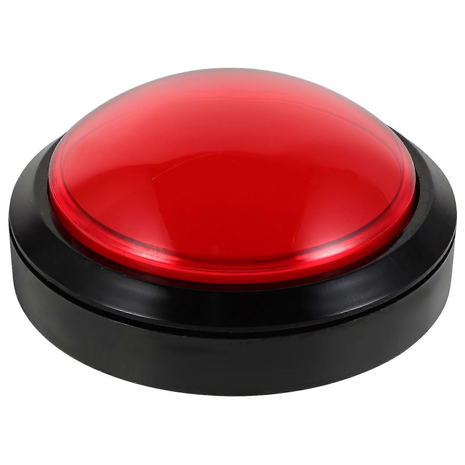 Dome Shaped LED Illuminated Push Button Self resetting Convex Button with Microswitch for Coin Games Game Machine 100mm