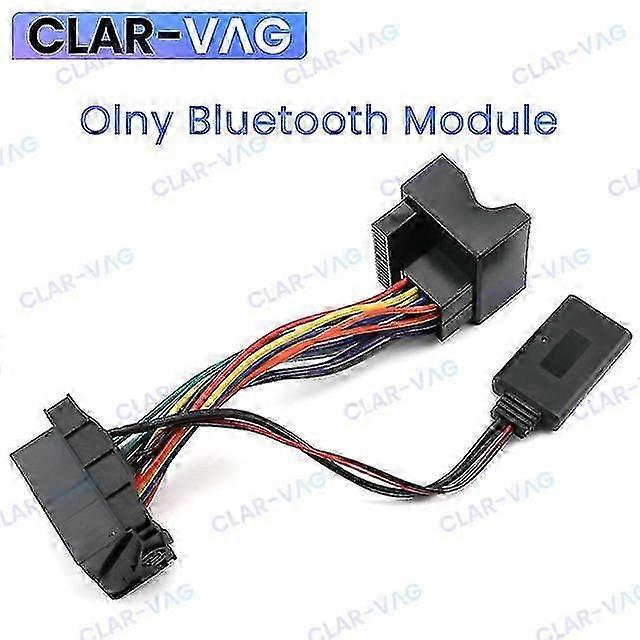 For Bmw E60 E63 E64 E61 Bluetooth 5.0 Module Receiver Adapter Radio Stereo Aux Cable Adapter 12pins Plug And Play
